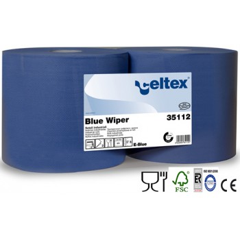 Bobina Industrial Celtex Blue Wiper